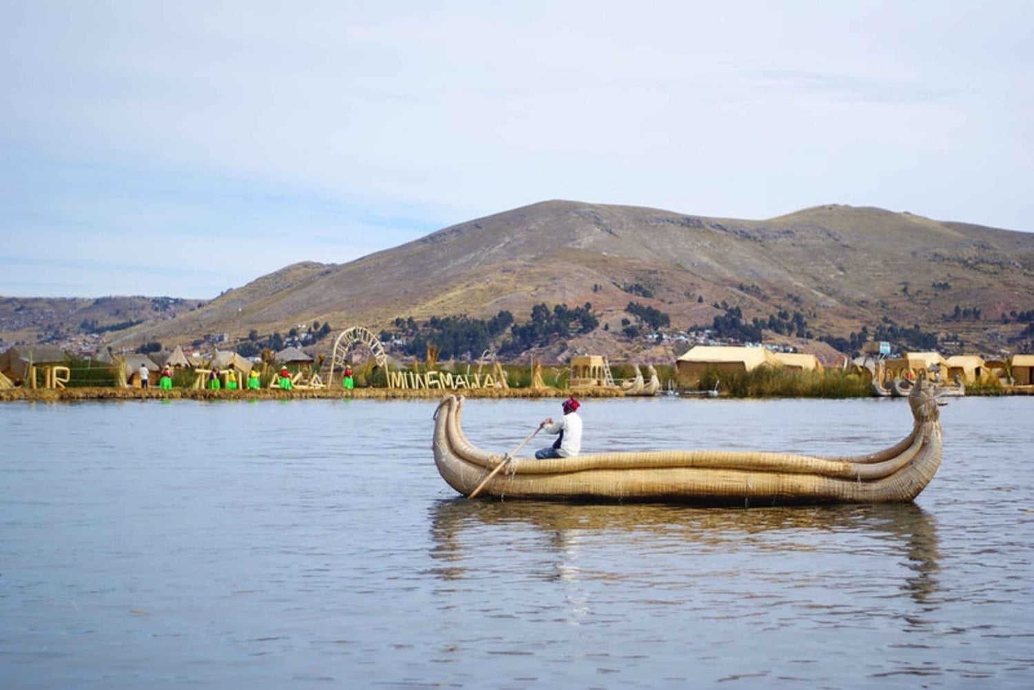 Puno: Ganztagestour zum Titicacasee und Uros & Taquile
