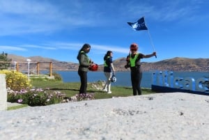 Puno: tour guidato della città in bicicletta con visita alla nave Yavarí, Museo Dreyer