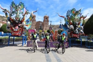 Puno: tour guidato della città in bicicletta con visita alla nave Yavarí, Museo Dreyer