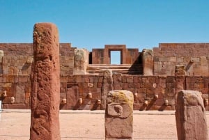 Puno: Dagsudflugt til La Paz og Tiwanaku med guide