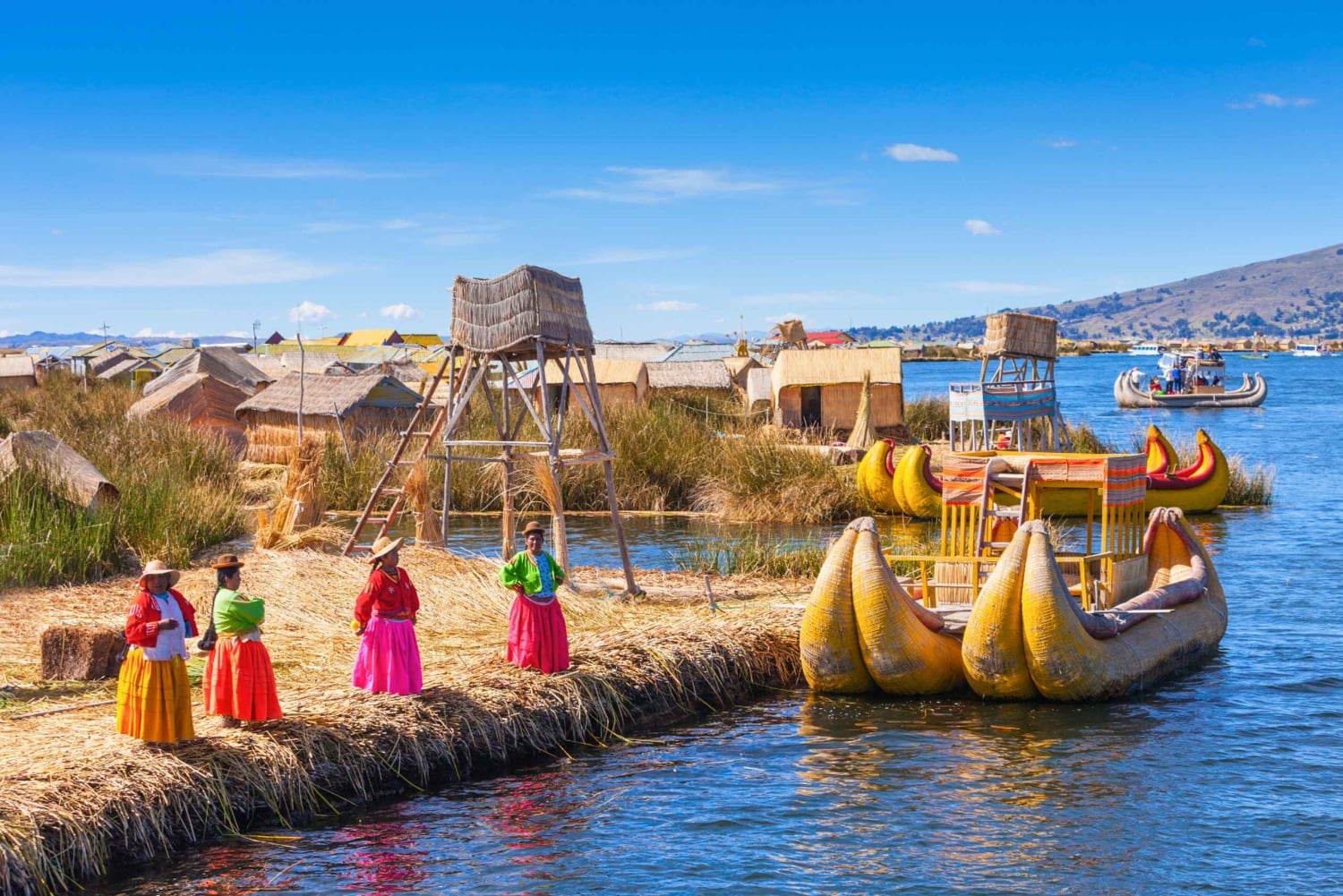 Puno: Lake Titicaca Tour with Uros Islands & Lunch
