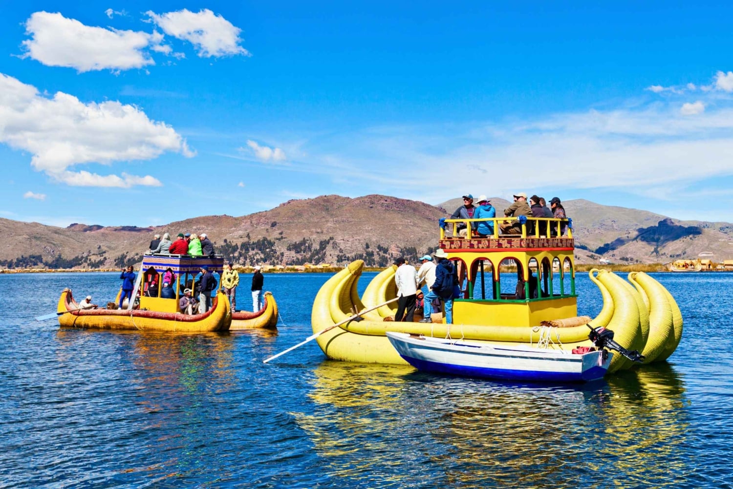 Puno: Lake Titicaca Tour with Uros Islands & Lunch