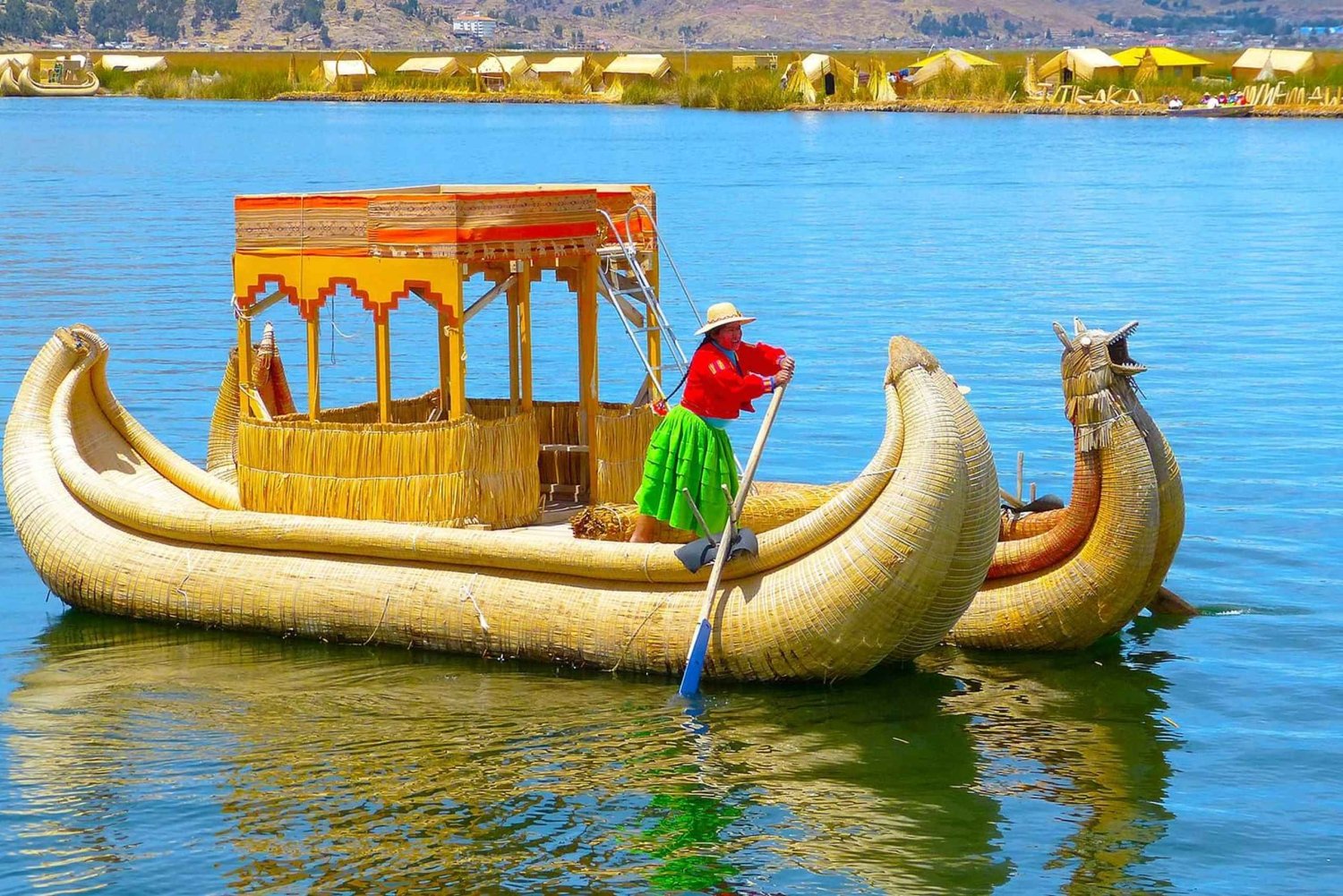 Puno: Titicacameer, Uros en Taquile dagvullende tour