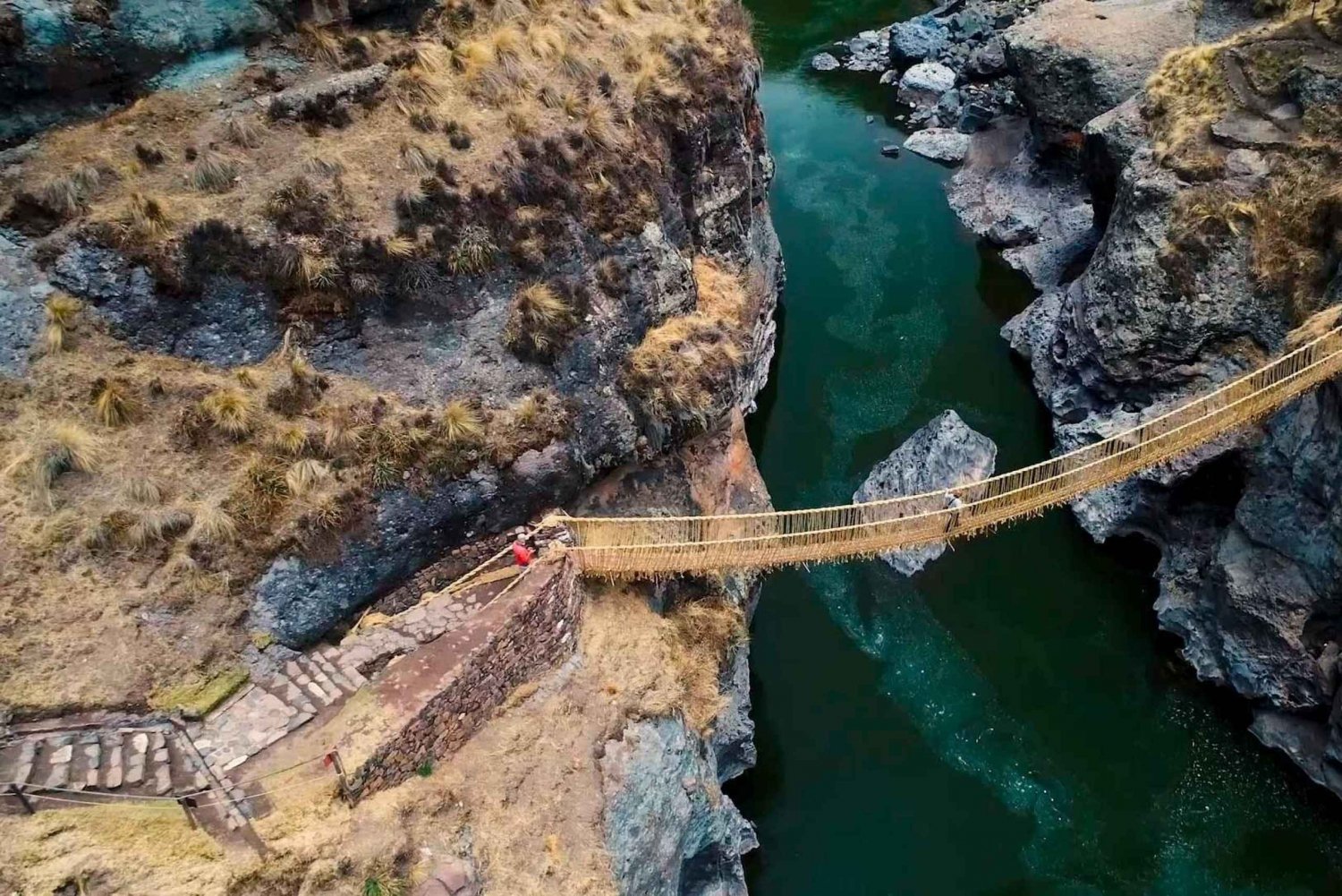Queswachaka : Tour Inca bridge