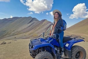 Rainbow Mountain no Hiking Zero Effort with ATV's
