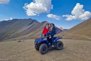 Rainbow Mountain no Hiking Zero Effort with ATV's