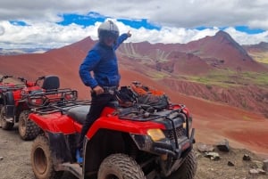 Rainbow Mountain Peru + Red Valley med ATV'er heldagstur