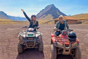 Rainbow Mountain Peru + Red Valley med ATV'er heldagstur