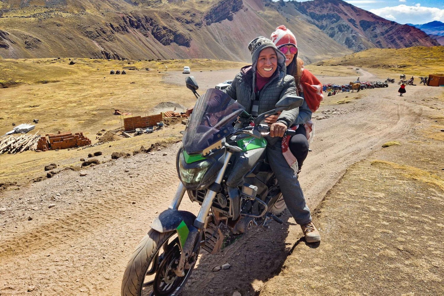 Rainbow Mountain, Skip the Hiking with Motorcycle Expedition