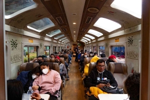 Round trip by train Cusco to Machupicchu