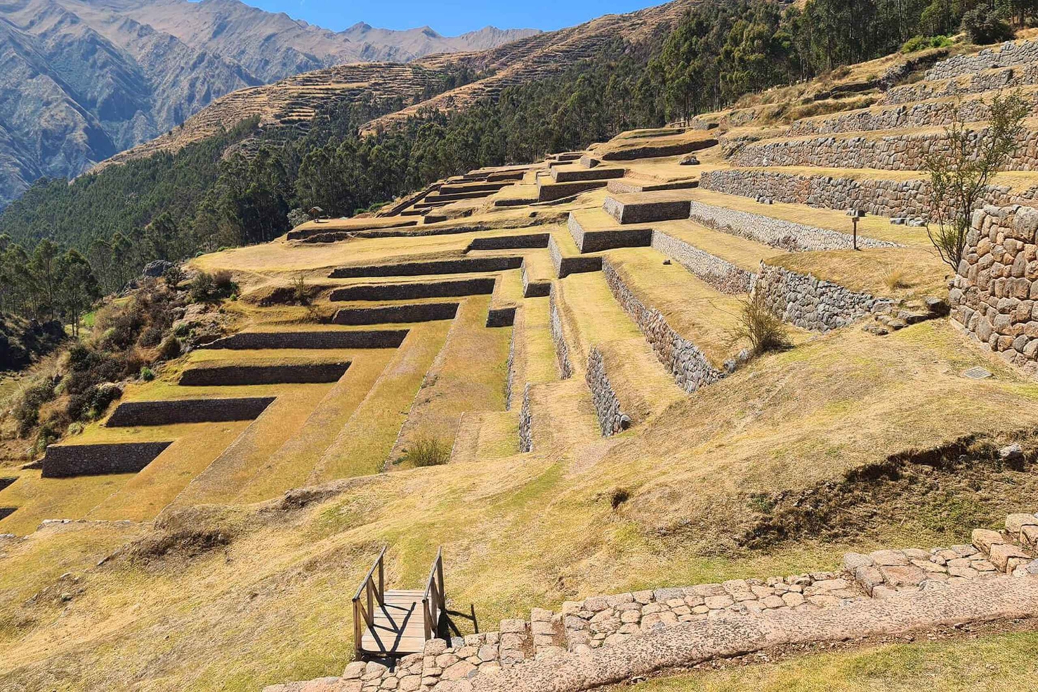Valle Sagrado: Chinchero, Moray, Ollantaytambo y Pisac + almuerzo.