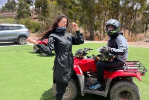 Von Cusco aus: ATV-Tour zur Huaypo-Lagune und den Salzminen von Maras.
