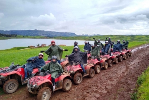 Von Cusco aus: ATV-Tour zur Huaypo-Lagune und den Salzminen von Maras.