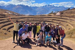 Den heliga dalen Moray Maras Chinchero Ollantaytambo Pisaq 1 dag