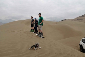 Zandlopen in Lima