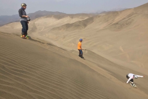 Zandlopen in Lima