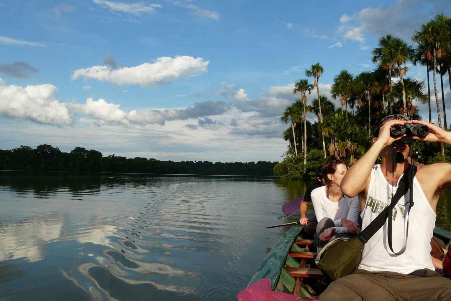 Excursión en canoa por el lago Sandoval-Caimanes negros