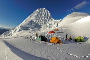 Santa Cruz Trek Peak Alpamayo 5957 m and Chopicalqui 6354 m