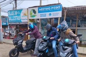 パラカス国立公園へのスクーター