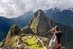 Kort inkaled till Machu Picchu