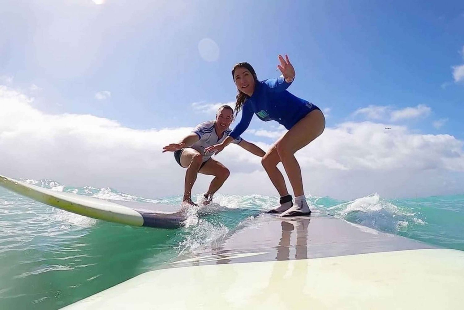 Surfekurs: Mestre den perfekte bølgen -> Nybegynnere og viderekomne
