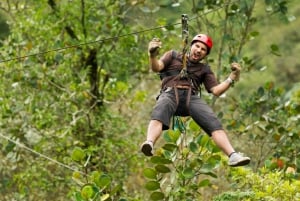 Tambopata: Zipline Adventure og kajakk til Monkey Island