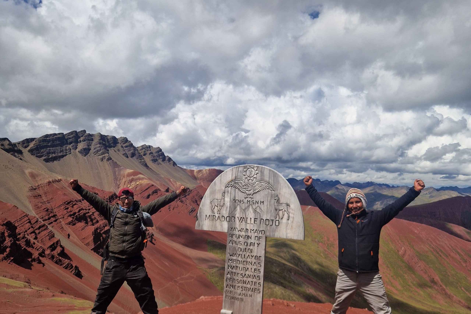 The ultimate: Red Valley & Rainbow mountain by ATV no hiking