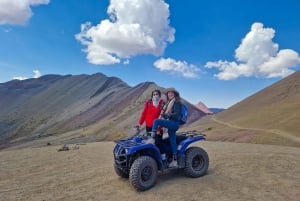The ultimate Red Valley & Rainbow mountain by ATV no hiking