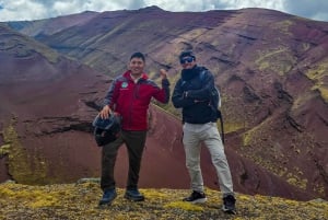 The ultimate Red Valley & Rainbow mountain by ATV no hiking