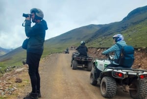 The ultimate Red Valley & Rainbow mountain by ATV no hiking