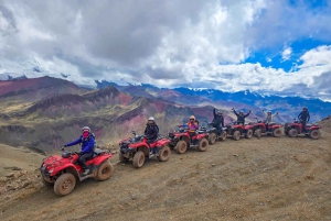 The ultimate: Red Valley & Rainbow mountain by ATV no hiking