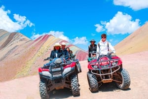 From Cusco: Vinicunca Rainbow Mountain ATV Tour with Meals