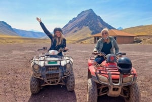 Från Cusco: Vinicunca Rainbow Mountain ATV-tur med måltider
