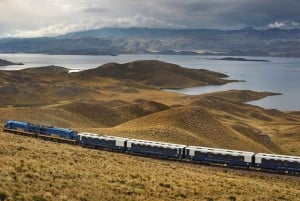 Tåg till Cusco från Puno.