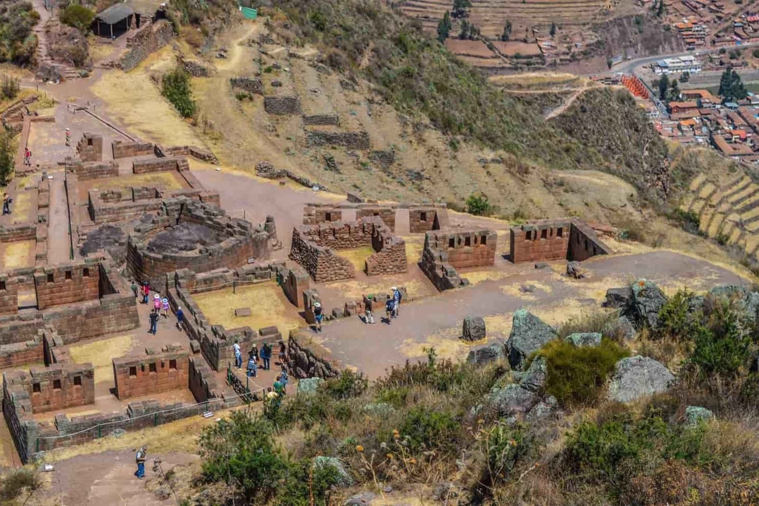 Transfert vers le site archéologique de Pisac + marché