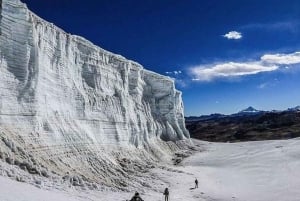Urubamba : randonnée guidée sur le glacier de Quelccaya avec repas