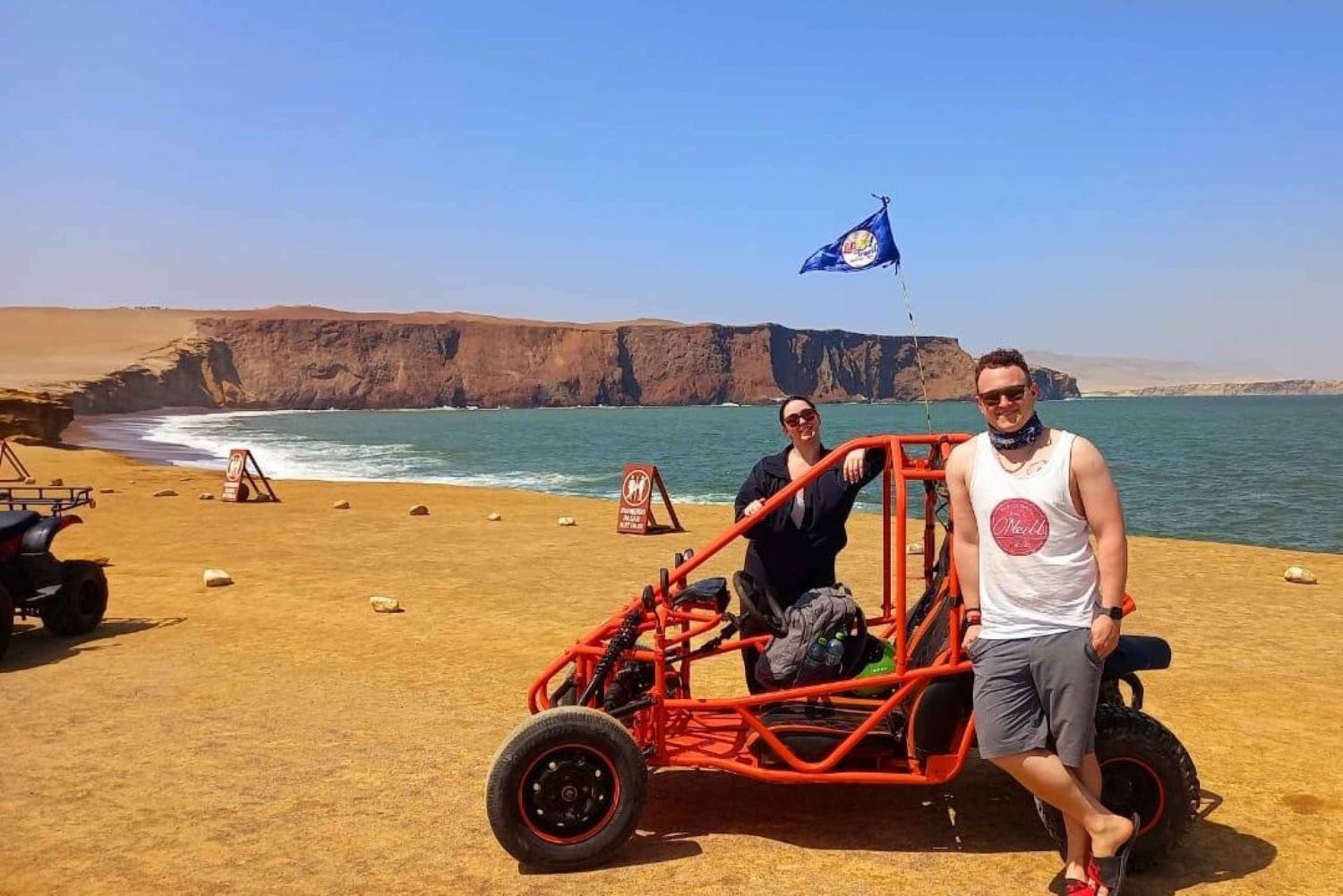 Visit the Paracas Reserve in a Minibuggy + Adrenaline Ride