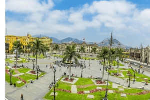 TOUR A PIEDI DI LIMA DA MIRAFLORES, CENTRO DI LIMA, CATACOMBE, CHURROS, CANTINA+AUTOBUS