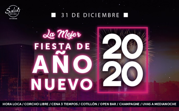 2020 New Year's Party at Salsa's Bar & Grill