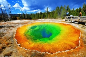 Alloggio all'Old Faithful Tour di 4 giorni di Yellowstone e Grand Teton