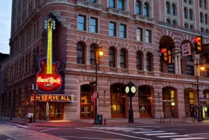 Måltid på Hard Rock Cafe Philadelphia