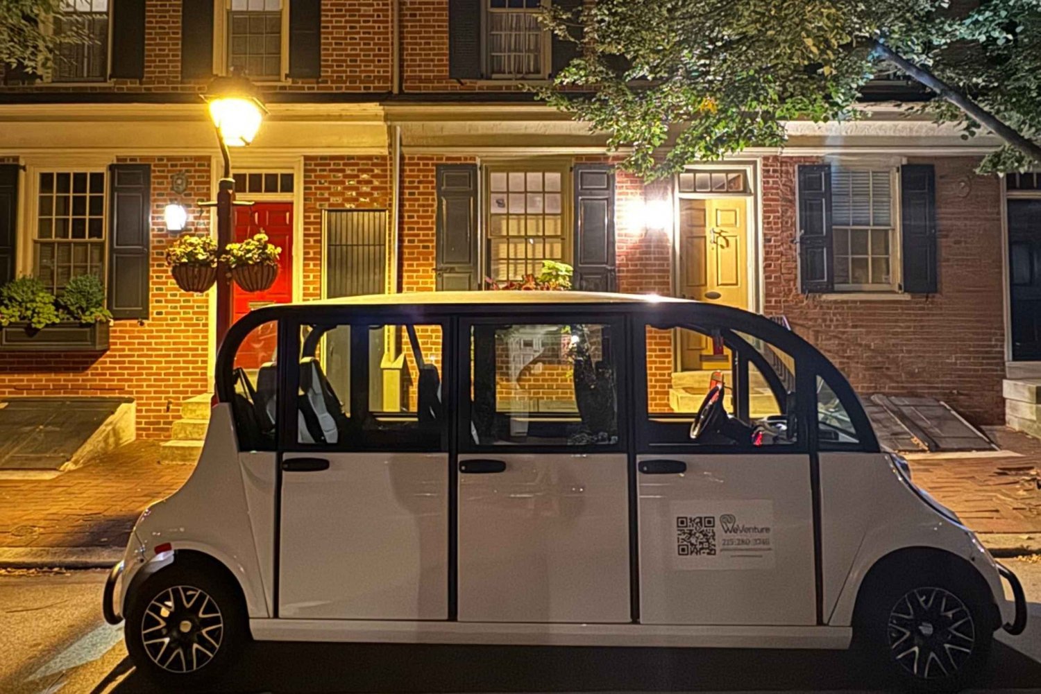 Avondtour met elektrische kar in Philadelphia