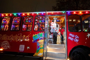 Filadelfia: Tour con il carrello delle luci natalizie BYOB
