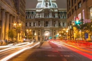 Philadelphia: Nachtelijke bustour met open dak