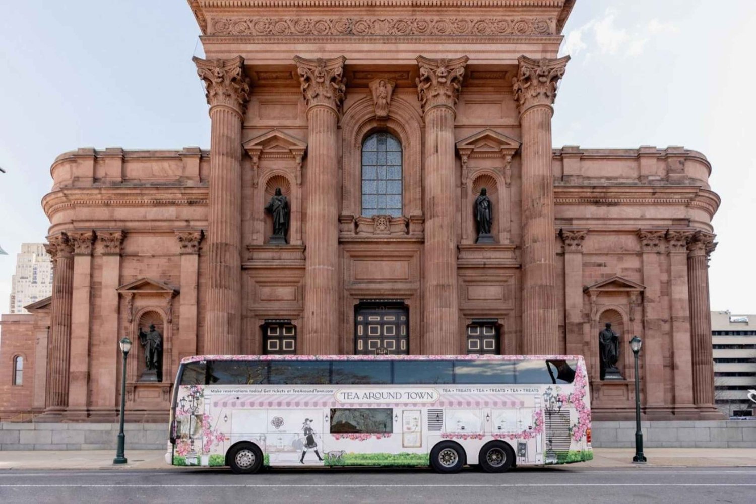 Filadelfia: tour in autobus 'Tè in città' con guida dal vivo