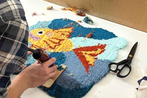 Workshop i teppetufting i Philadelphia