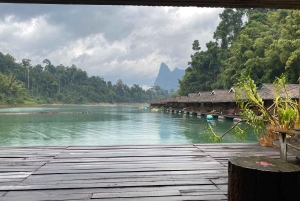 2 dage i Khao Sok med overnatning på Cheow Lan Lake Raft House