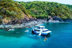 Amazing Coral Island & Sunset Dinner with Power Catamaran