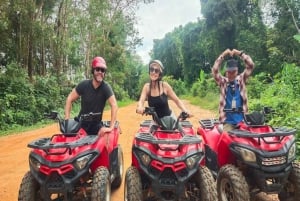Atv-Abenteuer im Dschungel & Stadtführung zu den Sehenswürdigkeiten von Phuket