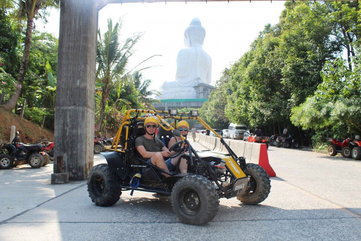 Phuket: Aventura panorámica en quad y tirolina
